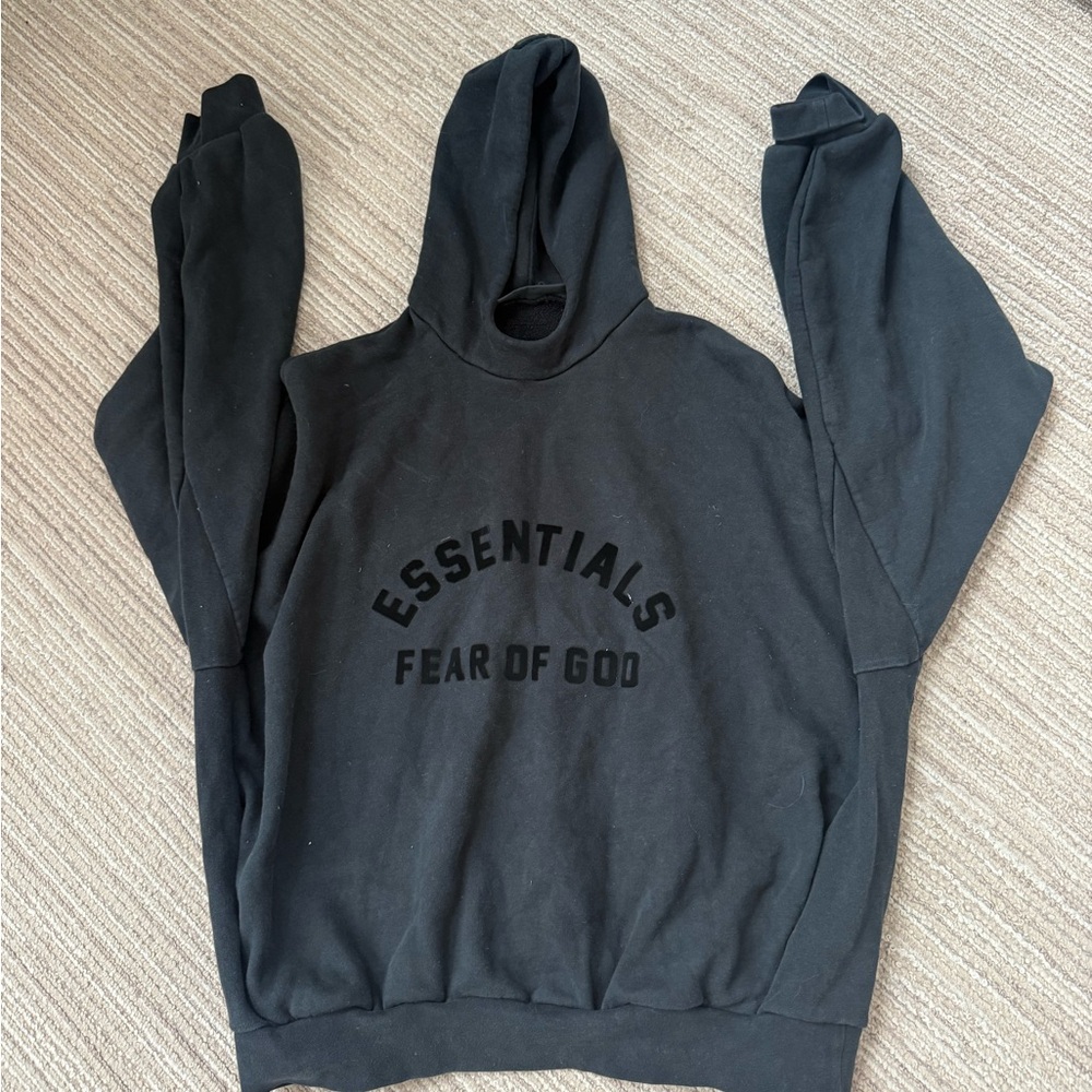 Fear of God Essentials Black Hoodie